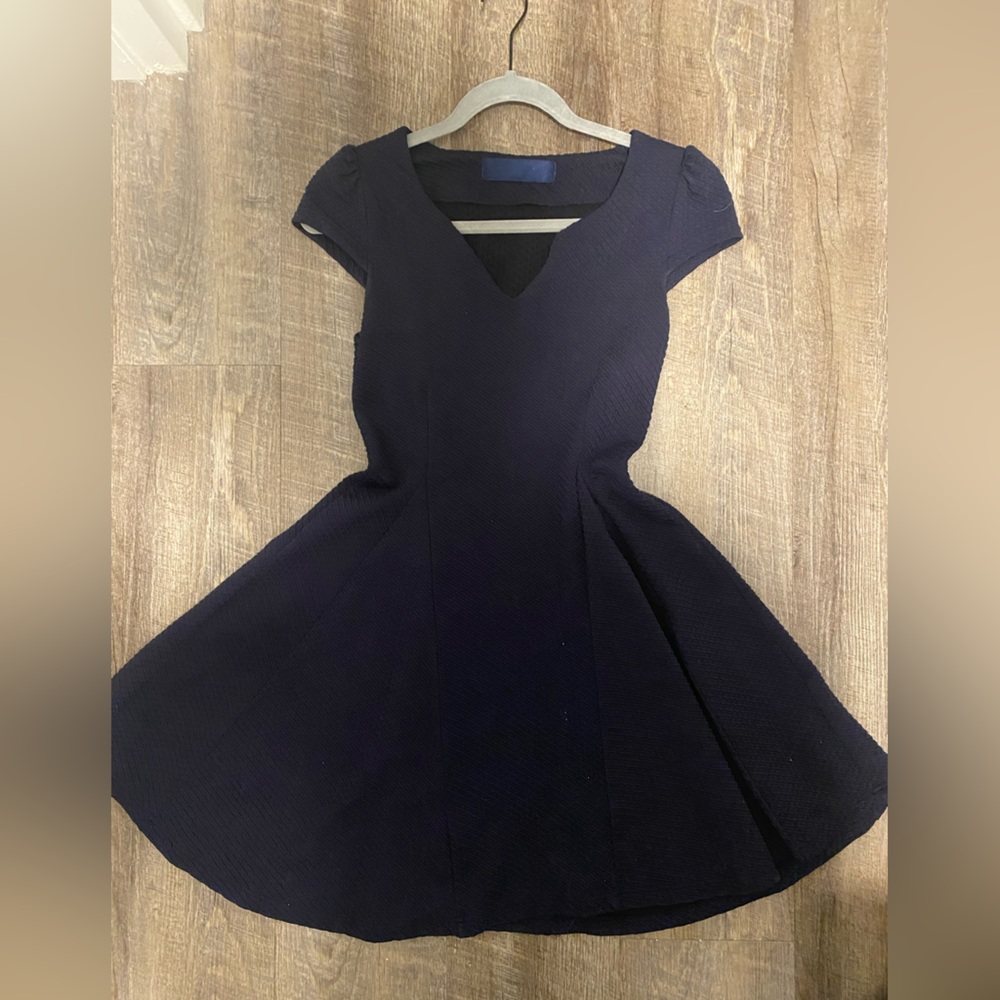 Navy Blue Dress from Francesca’s Boutique